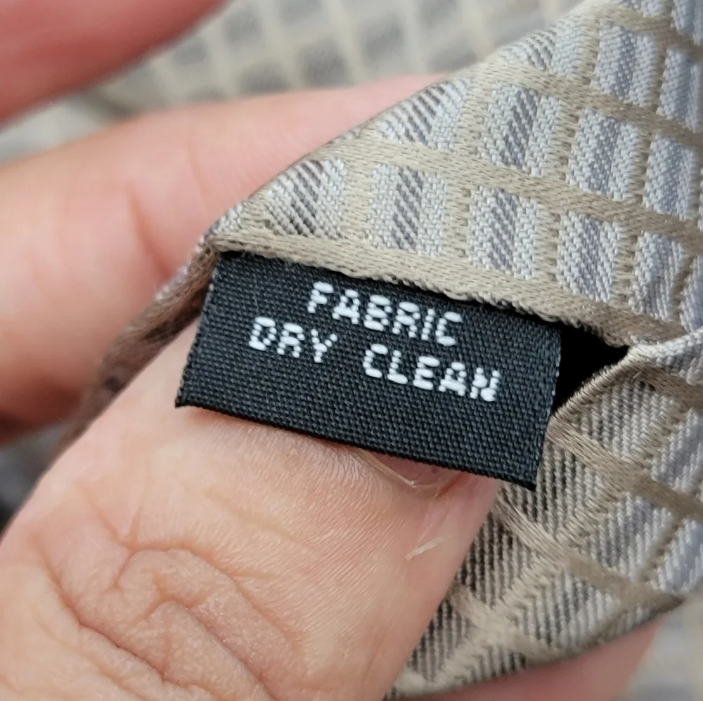 Calvin Klein Men's Tie dry clean only.